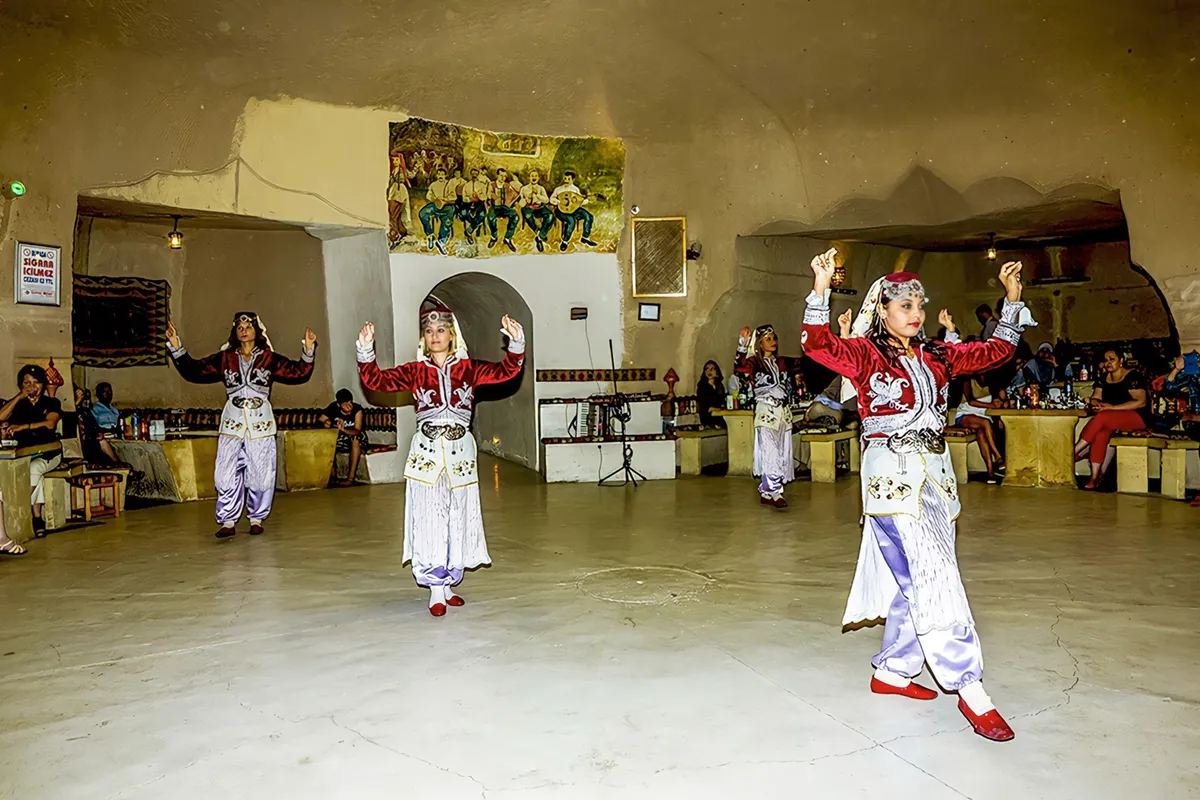 Tickets to Turkish Dinner & Shows in a Cave Restaurant in Cappadocia with Transfers experience photograph